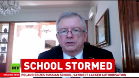 Poland ‘had no right’ to seize Russian school – ambassador to RT 