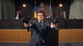 Zelensky explains why he carries a gun