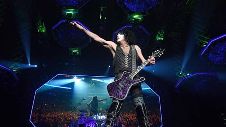 Paul Stanley of Kiss performs onstage at Staples Center on March 04, 2020 in Los Angeles, California