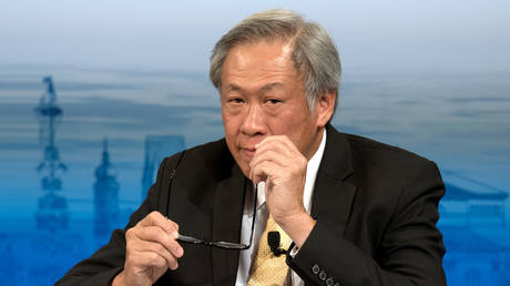 Defence Minister of Singapore Ng Eng Hen speaks at the 52nd Security in Munich, Germany, 13 February 2016
