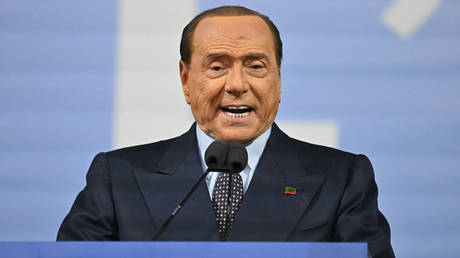 Former Italian Premier Silvio Berlusconi.