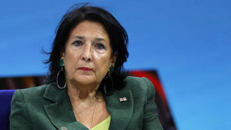 Georgia's president Salome Zourabichvili