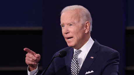 Biden mocks Trump town hall speech