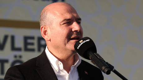 Turkish Interior Minister Suleyman Soylu.