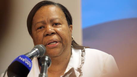 South Africa’s minister of international relations and cooperation Naledi Pandor.