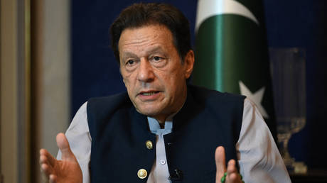 Former Pakistan's prime minister Imran Khan.