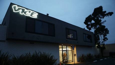 A view of Vice Media's offices in Venice, California, February 1, 2019