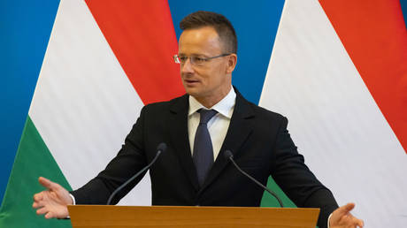 FILE PHOTO: Hungarian Foreign Minister Peter Szijjarto