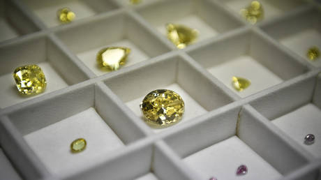 Britain bans Russian diamonds