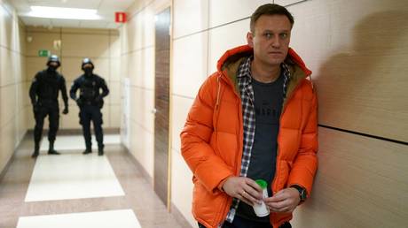 Russian opposition activist Alexei Navalny.