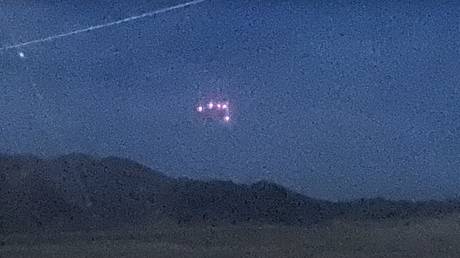Footage surfaces of ‘triangular UFO’ over US military base