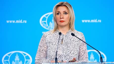 Russian Foreign Ministry’s spokeswoman Maria Zakharova