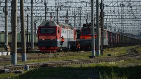 Explosive device causes train derailment in Russian border region