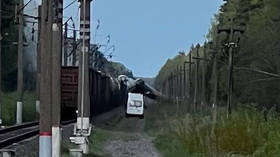 Sabotage derails another train in Russia