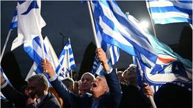 Conservatives fall short of outright majority in Greek election