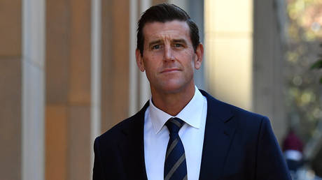 Ben Roberts-Smith departs the Federal Court of Australia on June 09, 2021 in Sydney, Australia