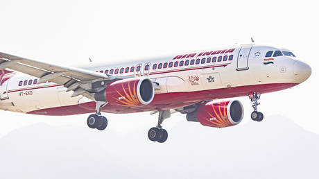 FILE PHOTO: Air India Airbus A320 aircraft.