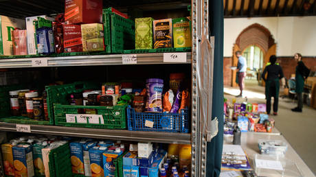 UK military personnel seek food bank help – media