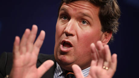 Tucker Carlson discusses 'Populism and the Right' during the National Review Institute's Ideas Summit at the Mandarin Oriental Hotel March 29, 2019 in Washington, DC