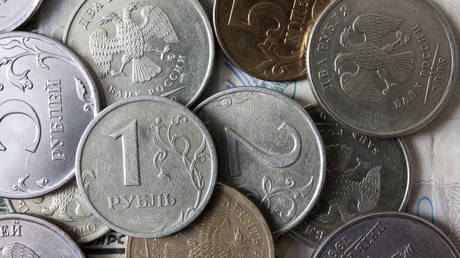 Russian ruble slips to one-year low against US dollar