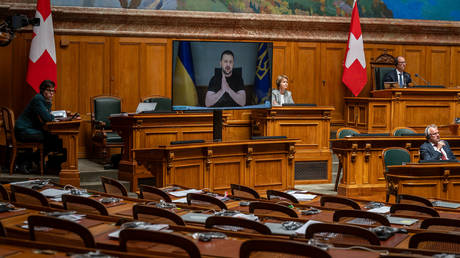 Ukrainian leader boycotted in Swiss parliament