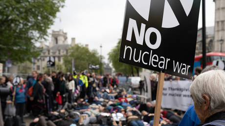 Anti-nuclear protests in London, 2019