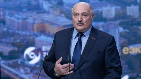 FILE PHOTO: Belarusian President Alexander Lukashenko.