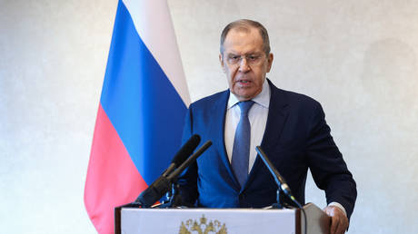 Russia's Foreign Minister Sergey Lavrov