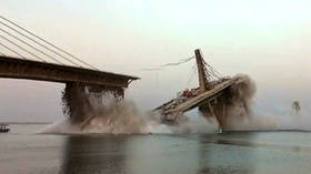 $200mn Indian bridge collapses for second time