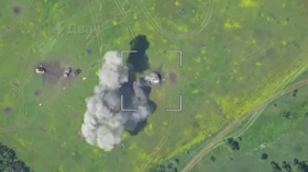 VIDEO shows Russian forces repelling Ukrainian offensive