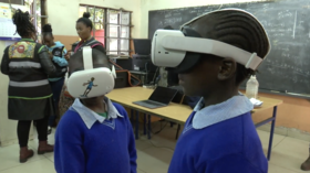 Virtual reality applied to education in Kenya