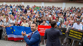 Moldova’s banned party leader to form new political bloc