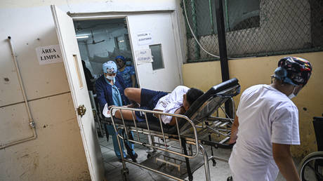 FILE PHOTO: Inside a Peruvian hospital