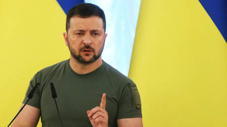 Zelensky attacks NATO