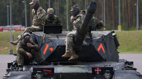 Ukrainian reserves trained and equipped by Western allies, like these shown in Germany in May, have reportedly been deployed in Kiev's counteroffensive.