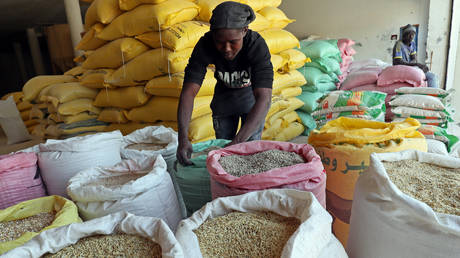 FILE PHOTO: A wheat market in Tripoli, Libya, July 22, 2023.