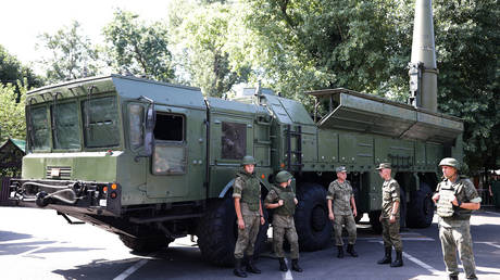 Russia's Iskander missile system.
