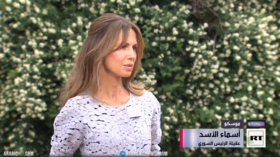 Syria’s first lady names biggest threat to the world