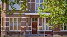 Belarusian embassy vandalized in the Netherlands