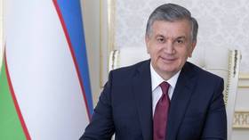 Central Asian nation re-elects president