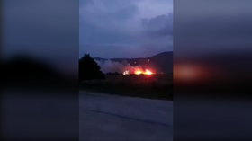 Ammo depot fire forces evacuation in Crimea