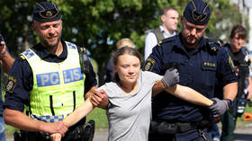 Greta Thunberg fined over climate protest