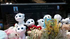 Russia commemorates children killed in Donbass