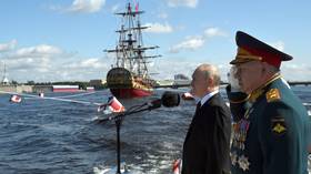 Putin hosts Russia’s primary naval parade (VIDEO)