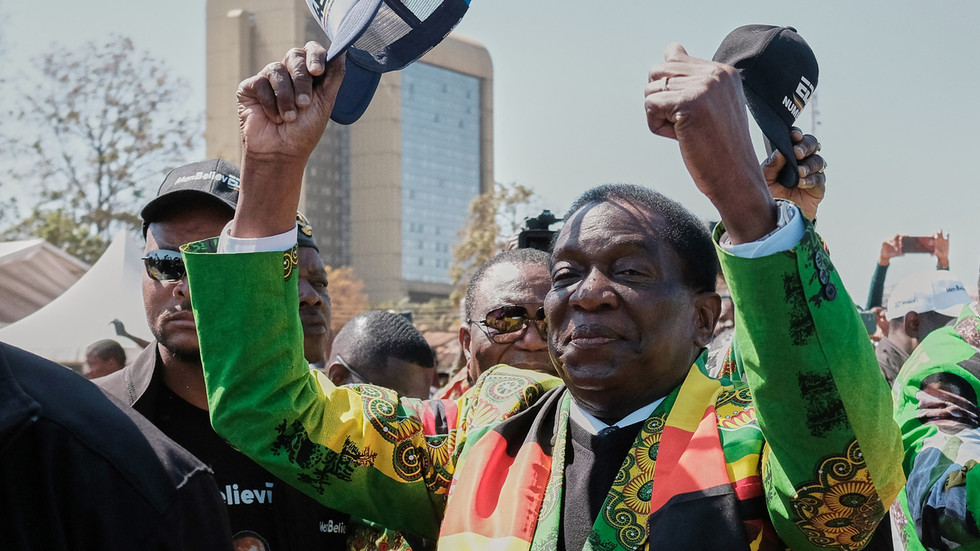 Emmerson Mnangagwa Wins Second Term As Zimbabwe’s President — RT Africa