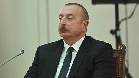 Azerbaijani President Ilkham Aliev.