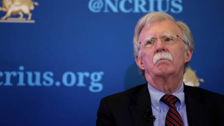 Former US national security advisor John Bolton speaks at an anti-Iran conference last year in Washington.