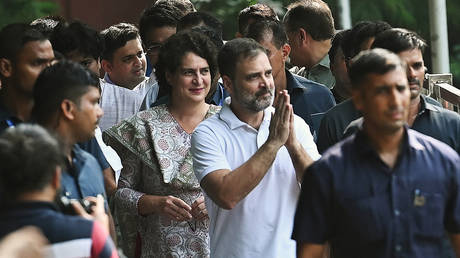 Indian opposition leader back in parliament ahead of no-trust vote