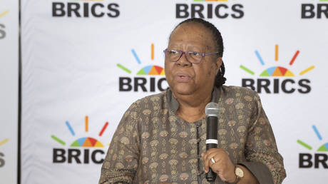 South Africa's international affairs Minister Naledi Pandor