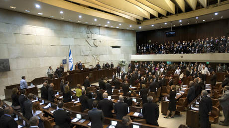 File photo of Israel's Knesset